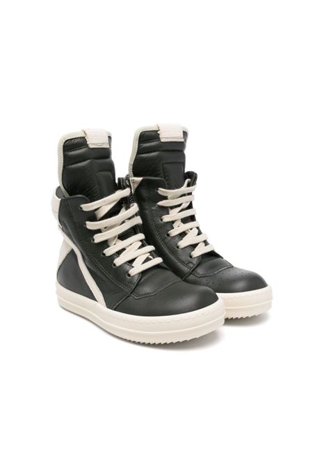 Sneakers Geobasket in verde Rick owens kids - bambini RICK OWENS KIDS | Sneakers | BG02D1897LMU7511